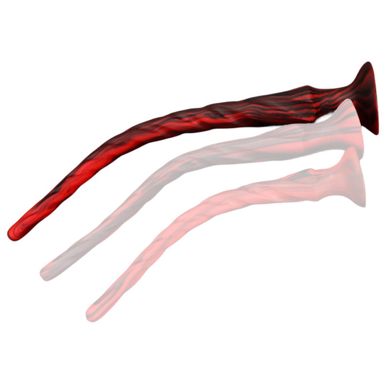 Torthy Dildo L – Premium Black-red Intimate Massager