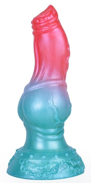 Alien Beast Cyan Rainbow – Colorful 7.9 Dildo