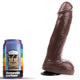 Gode dp100br Wilhelm – Premium Leather Anal Vibrator 20cm