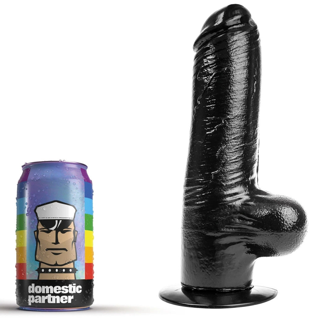 Dp88b Funker – Premium Black Dildo 16 X 6 Cm