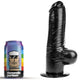 Dp88b Funker – Premium Black Dildo 16 X 6 Cm