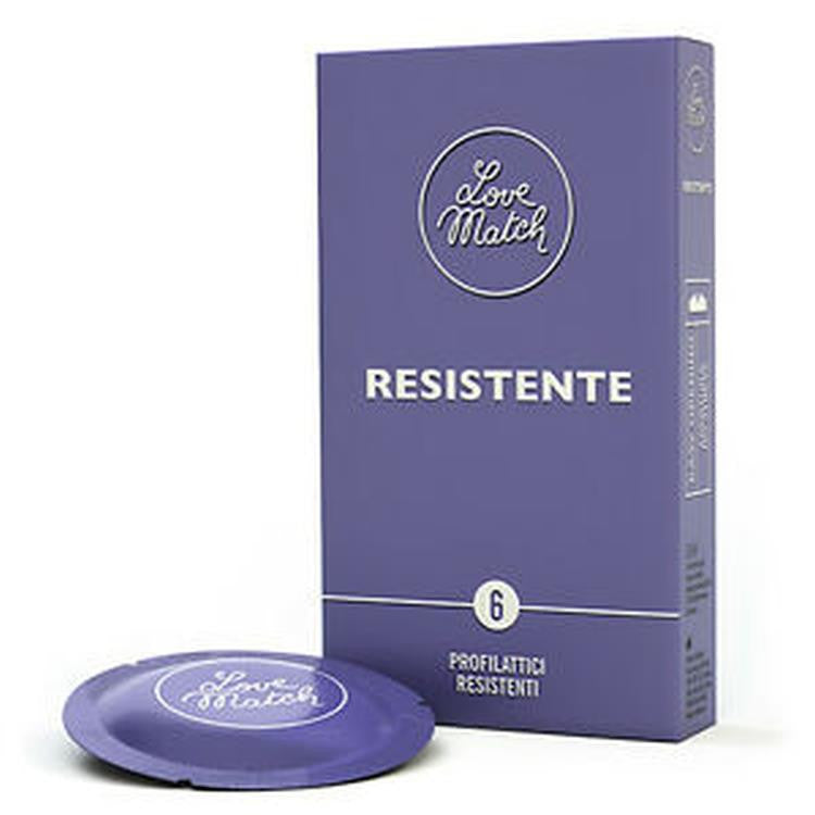 Love Match Resistante Condoms 6-pack