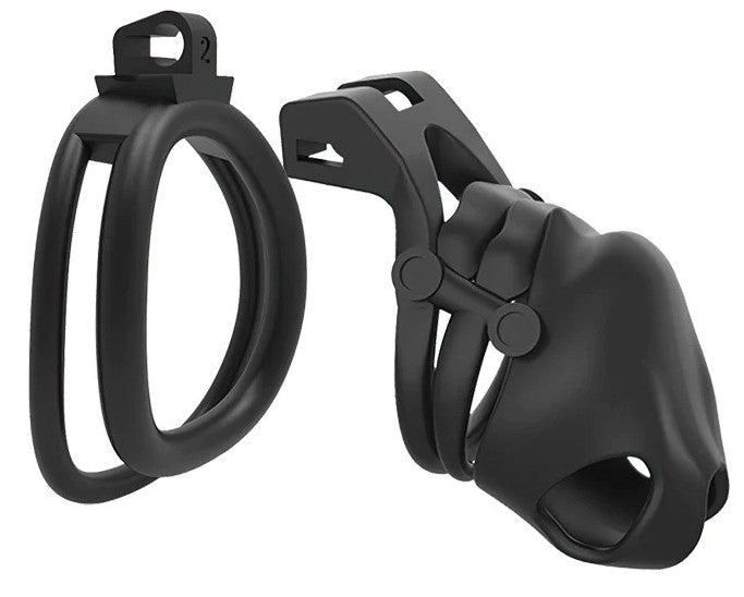 Cage Spino – Premium Black Intimate Toy 7.5 X 3 Cm