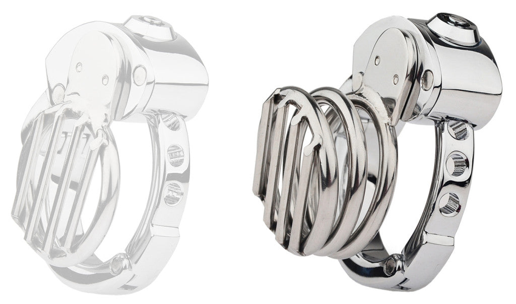 Grilladick – Premium Male Self-retaining Cage M 6 X 3.5cm