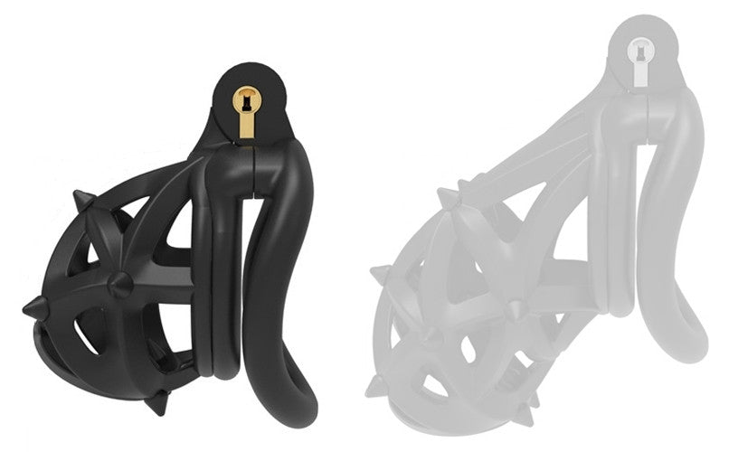 Black Diapik Cage – Premium Intimate Toy 5.5 X 3.3 Cm