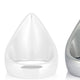 Tearz Penis Ring Milk Drop Shape 49 Mm Metal In Chrome Color