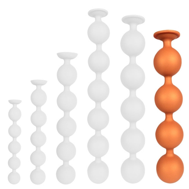 Bulby Butt – Premium Anal Beads 45 Cm Orange