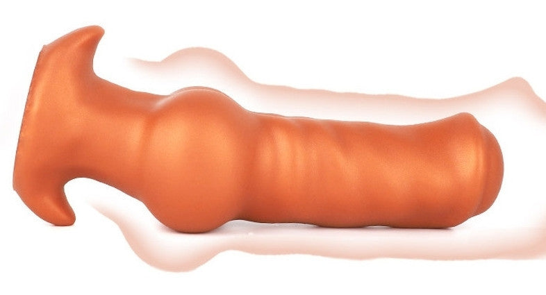 Plug Dogsit M – Premium Orange Anal Pleasurer 14 Cm