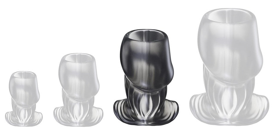 Holik Tunnel Plug L – Premium Anal Plug Black 7x4.5 Cm