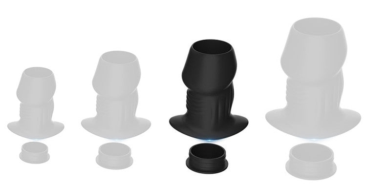 Euhlo Plug Tunnel L – Black Premium Anal Accessory