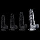 Transparent Xl Dildo – 16 X 4.5 Cm Sensual Experience