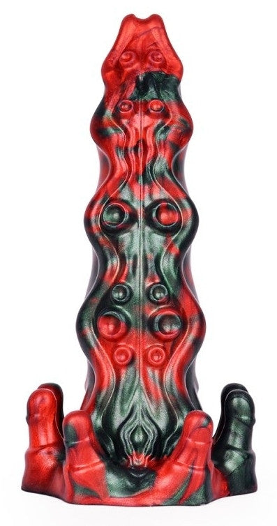 Hortarix – Premium Black-red Dildo 19 X 5.5 Cm