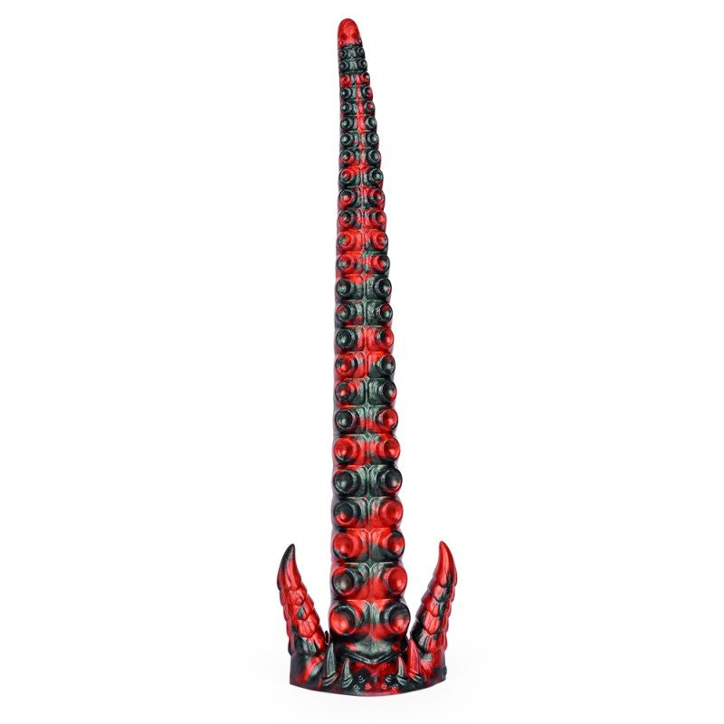 Doturix – Premium Black And Red Dildo 40 Cm Long