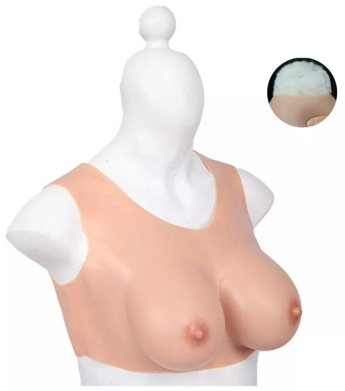 Bra With Fake Cotton Breasts D Cup 34 Cm Wide 28 Cm High