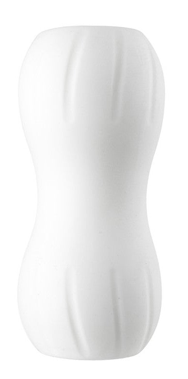 Double Stimulator – Premium Masturbator In White