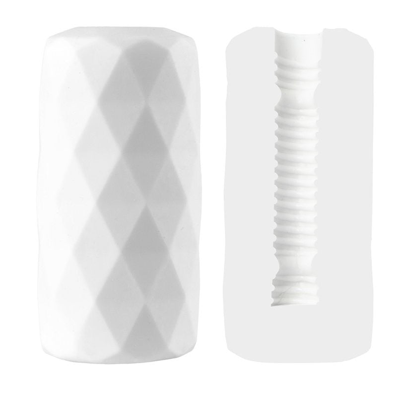Diamal Soft – Ribbed Premium Masturbator 14 Cm