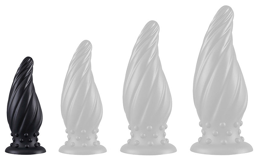 Plug Spiral Pik – Premium Spiral Anal Pleasurer Black