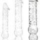 Glass Dildo Threeball L – Sensual Premium Stimulation 29 Cm Long