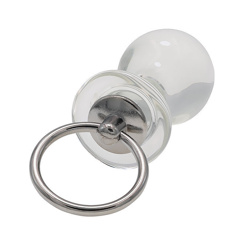 Roundy – Glass Anal Plug With Remote Control Premium Experience