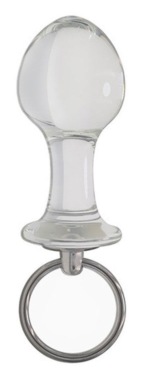 Roundy Glass – Premium Glass Anal Plug M (9 X 4.5 Cm)