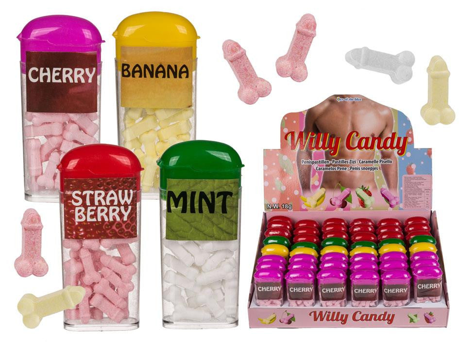 Sex Toy Fruit Lollipop Penis Shape In Multiple Colors 9 Cm