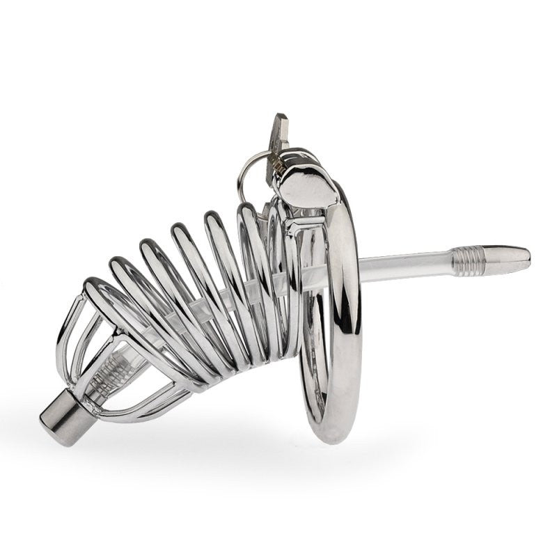 Reegik – Intimate Cage With Urethral Rod 8.5 X 3.5 Cm