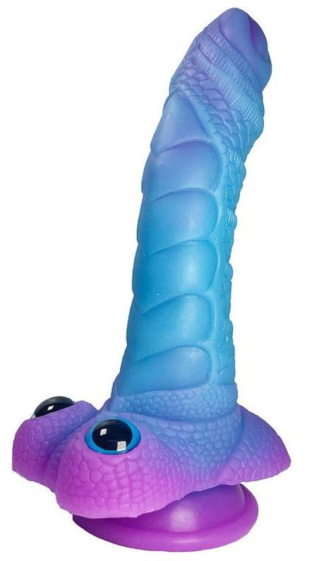 Trob Glowing Elephant Dildo - 18 X 4.5 Cm
