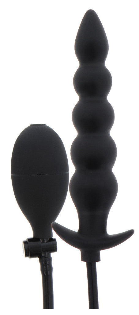 Premium Inflatable Plug – Ribbed Anal Accessory