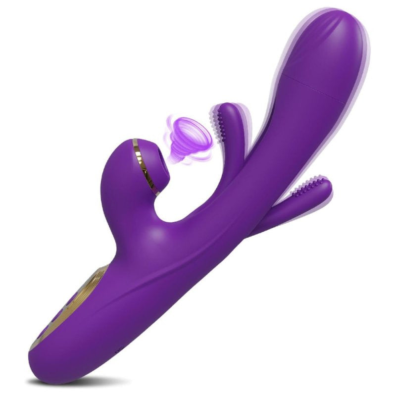 Vibro Rabbit – Clitoral Vibrator Purple 13 Cm