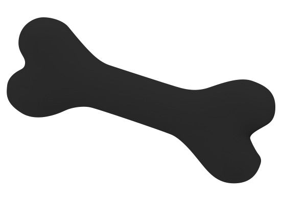 Sex Toy Silicone Bone 12.5 Cm Black