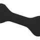 Sex Toy Silicone Bone 12.5 Cm Black