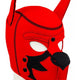 Puppy Fox – Red-black Neoprene Mask For Sensual Games