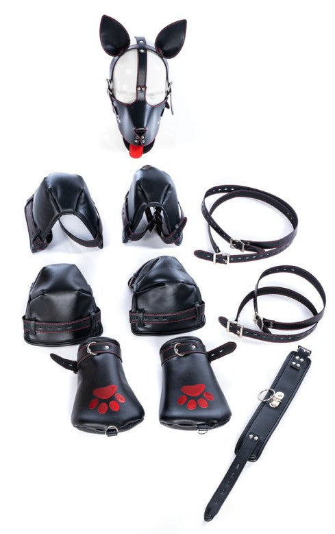 Complete Puppy Bondage Kit – 14-piece Premium Bdsm Set