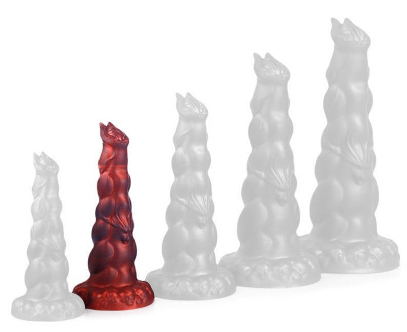 Heyak M – Premium Red Anal Plug 21 X 6.5 Cm