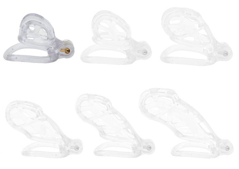 Transparent Robat Cage S – Premium Locking Device 4 X 3.3cm