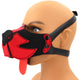 Muz Puppy - Black And Red Dog Muzzles For Wearing