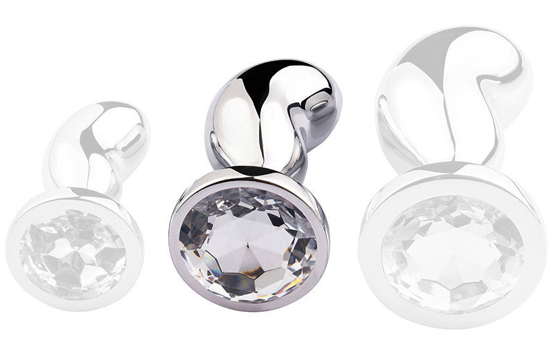 Bijou Bean Silver – Premium Anal Plug 7 X 3 Cm