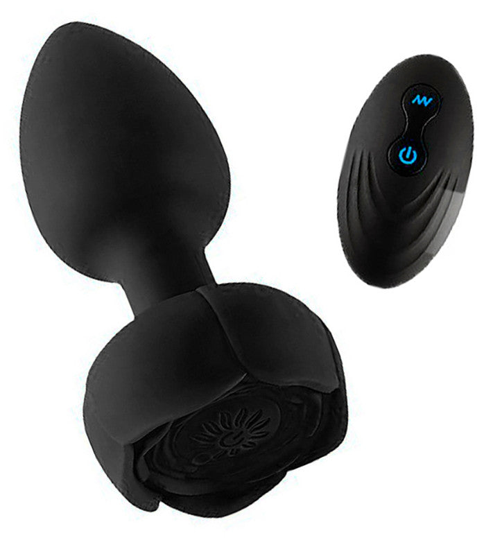 Plug Vibrant Rosana – Premium Anal Pleasure Black