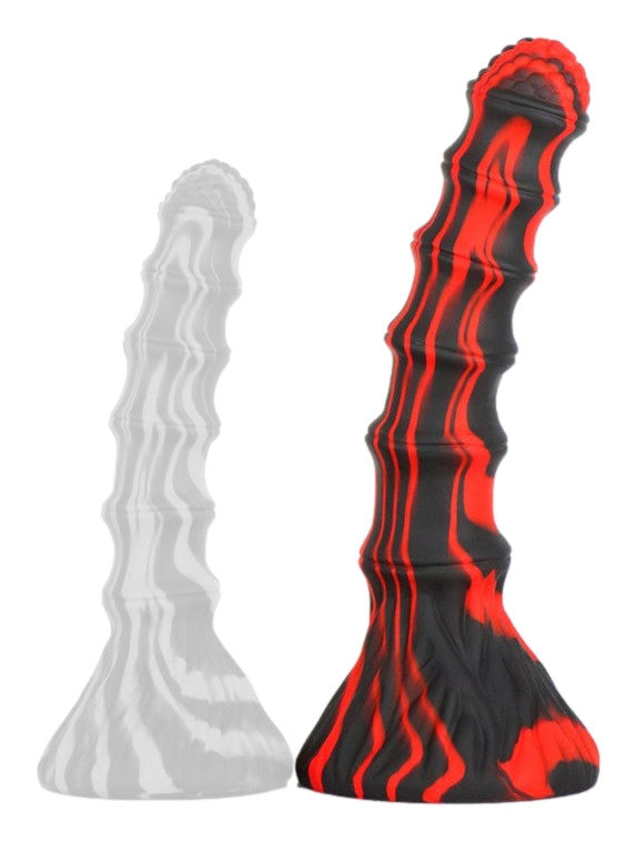 Accordio L – Designer Red-black Dildo 20 X 4.7 Cm