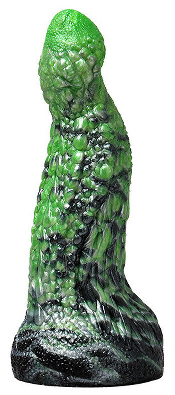 Gode puruk – Premium Green Rough-surfaced Dildo