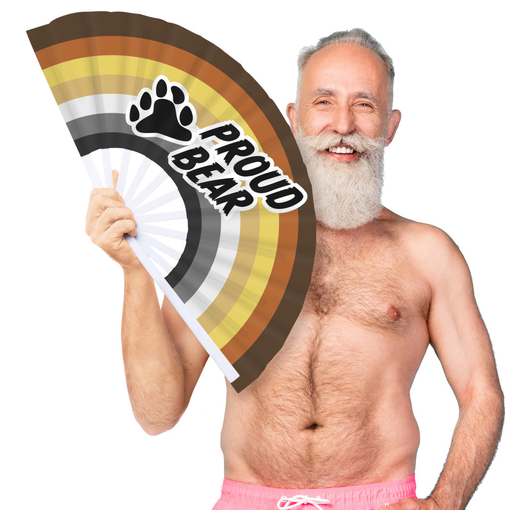 Proud Bear Fan 64 Cm Polyester