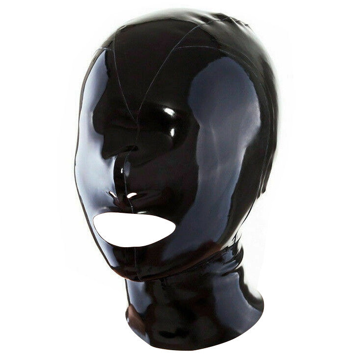 Rubhood Black – Stylish Black Lined Mask