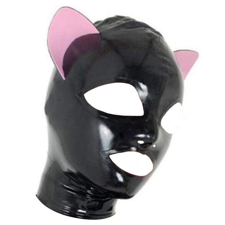 Cagoule Cat - Exciting Cat Mask In Premium Leather