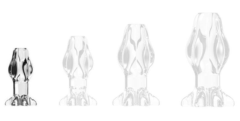Plug Tunnel Starass – Transparent Anal Accessory S 7.5 X 4 Cm