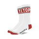 Pair Of Premium White-red Socks