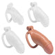V2.0 Men's Simulated Penis Bondage Cage Xl Size Skin Color
