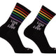 Love Is Love Training Socks Black