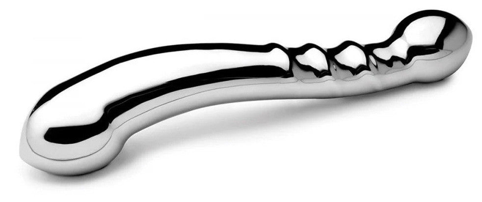 Metal Double-ended Dildo 19 Cm 2.9-3.5 Cm Wide