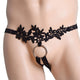 Jock With Black Lace Ring
