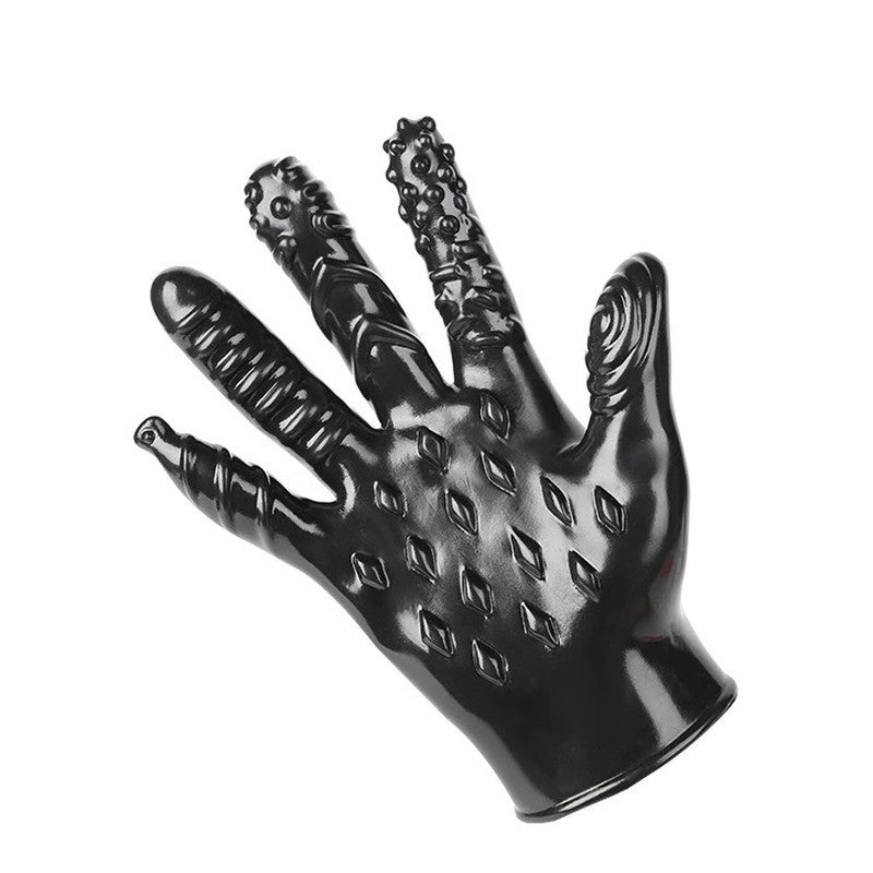Glovass – Premium Black Massage Healing Gloves